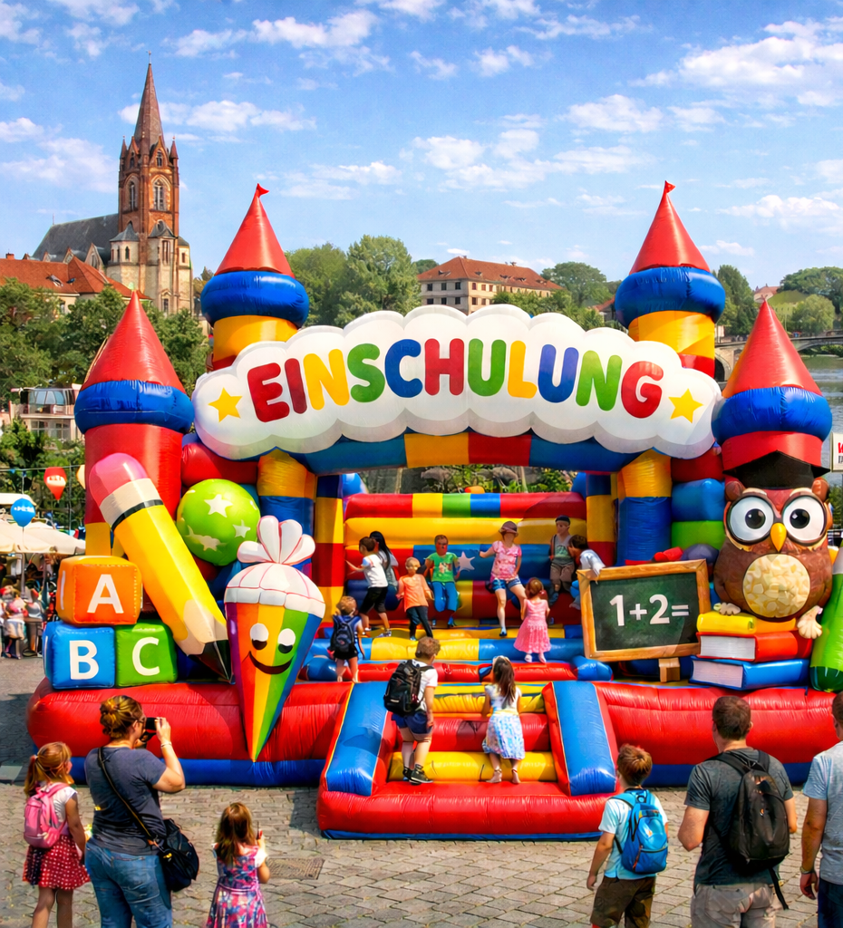 Einschulung,Hüpfburg,Hüpfburg mieten,paderborn,würzburg,brandenburg,carrera,rennbahn mieten,halle,leipzig,kolbenz
